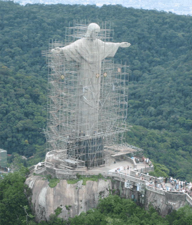 jezus beeld brazilie reizen
